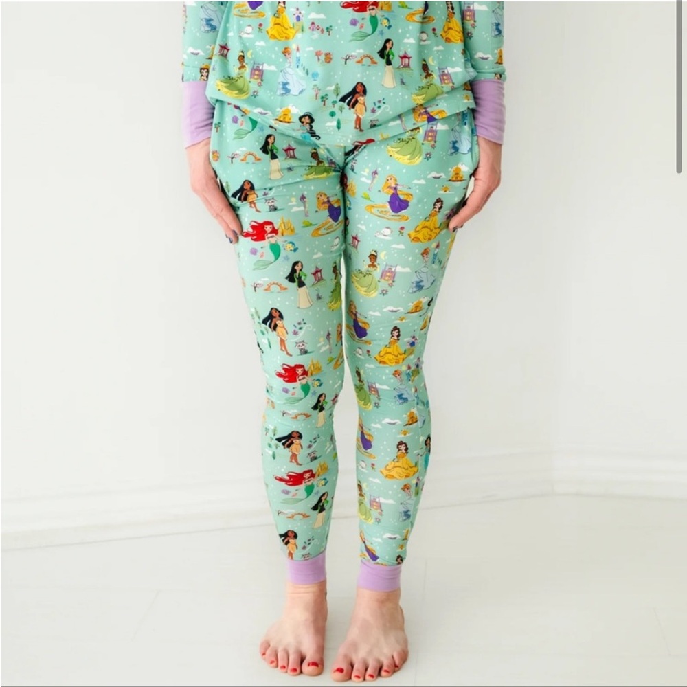 NWT Little Sleepies Disney Princess Pajama Pants - Size Large